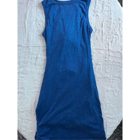 Blue Body-con Dress Amazon Size S - Picture 3 of 7